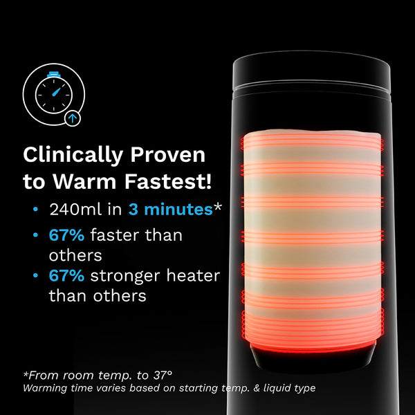 SuperFast Portable Warmer - Rechargeable Travel Warmer for Formula and Breastmilk - product thumbnail