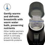 Bottle + Breastmilk Warmer - Safely & Evenly Warms Breastmilk and Formula - product thumbnail